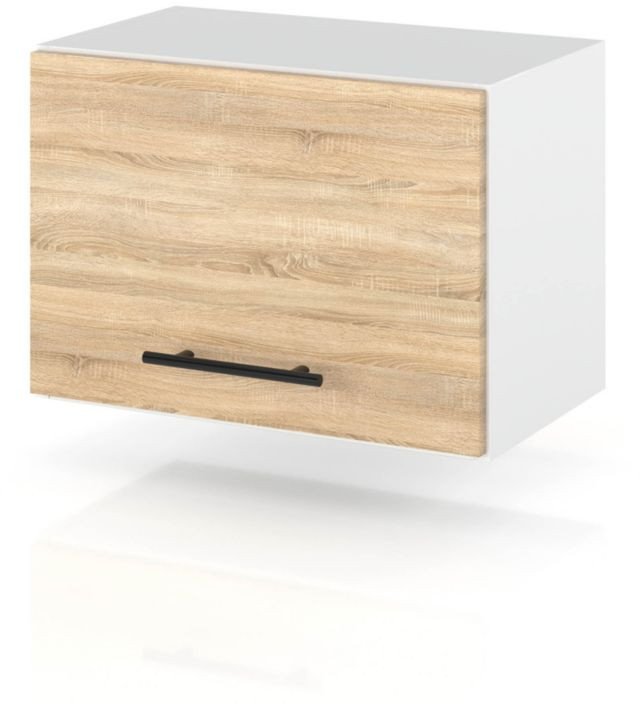 Szafka Kuchenna Wisząca Okapowa Modulowa 50cm Spremium Dąb Sonoma