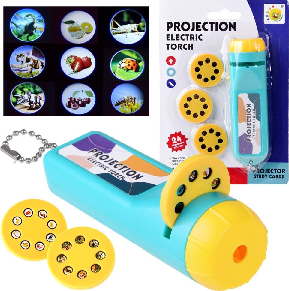 Jokomisiada Projektor latarka dla dzieci 24 obrazki TA0098