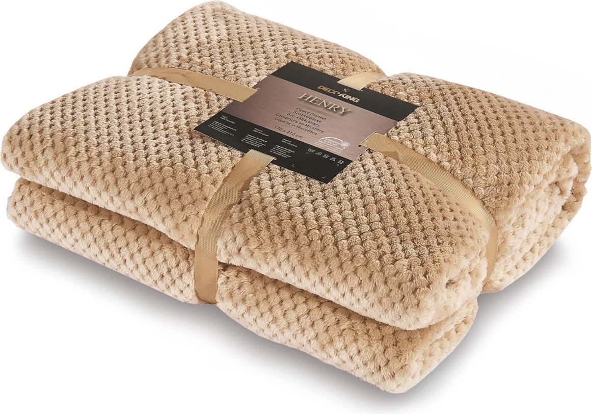 Decoking Koc Henry beżowy r. 70x150cm