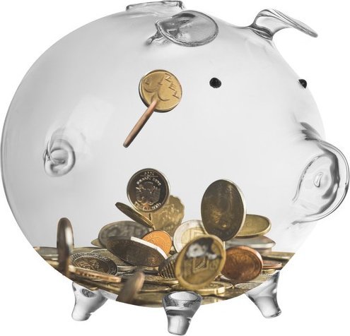 Ruhhy Skarbonka- świnka szklana Ruhhy 22588