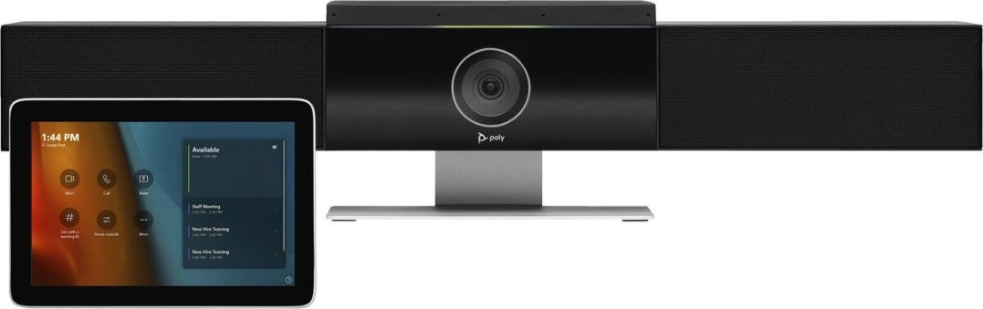 System przekazu sygnału AV Poly POLY Studio Medium Room Kit for MS Teams: Studio USB Video Bar with GC8 (ABB)
