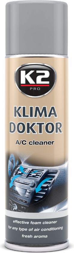 K2 Pianka do odświeżania klimatyzacji Klima Doktor 500mL (W100)