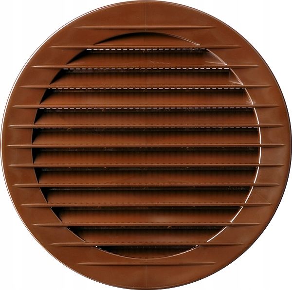 airRoxy Kratka wentylacyjna okrągła brązowa 120 airRoxy