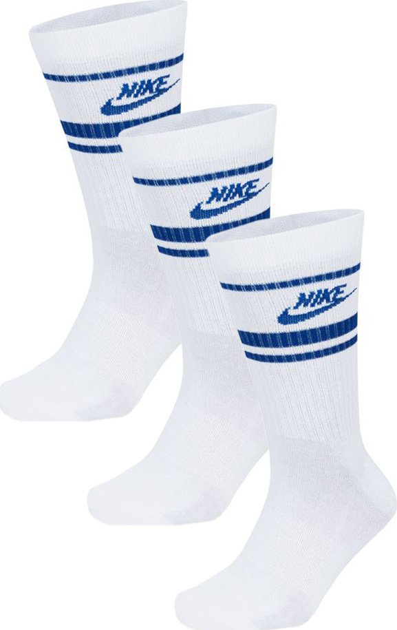 Nike Skarpety NK NSW Everyday Essential CR white-blue DX5089 105 34-38