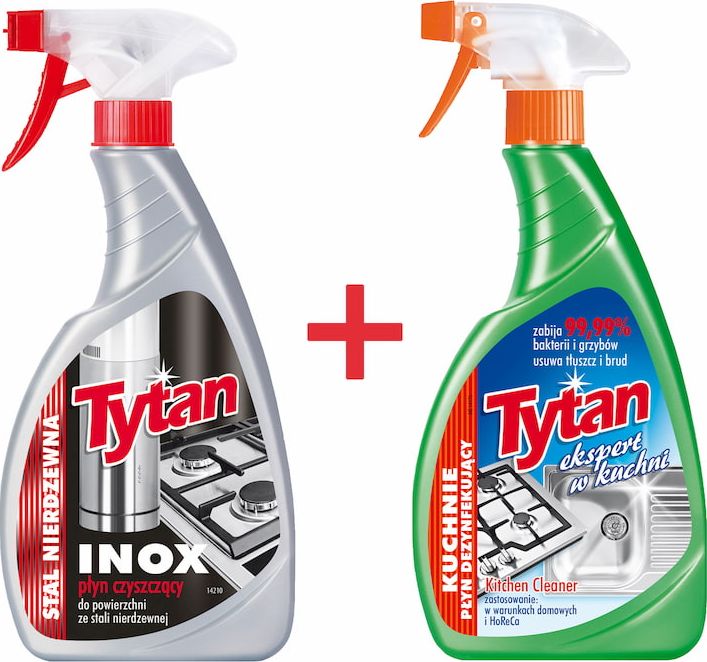 Tytan Płyn do Stali Nierdzewnej INOX + Kuchni
