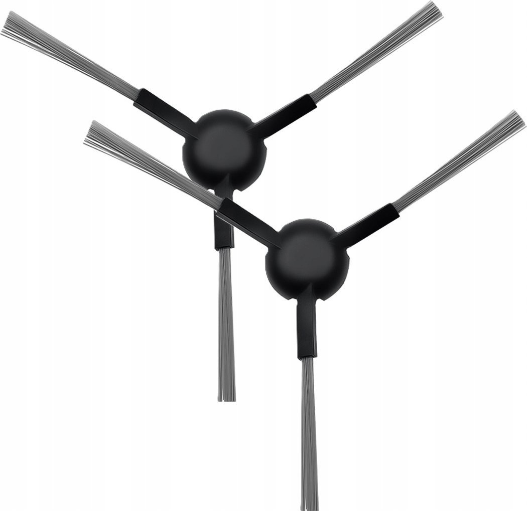 2x Szczotka Szczoteczka Boczna Czyszcząca Do Dreame Bot L20 L10s Ultra D10+ / Czarny