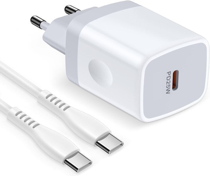 25W Power Adapter White