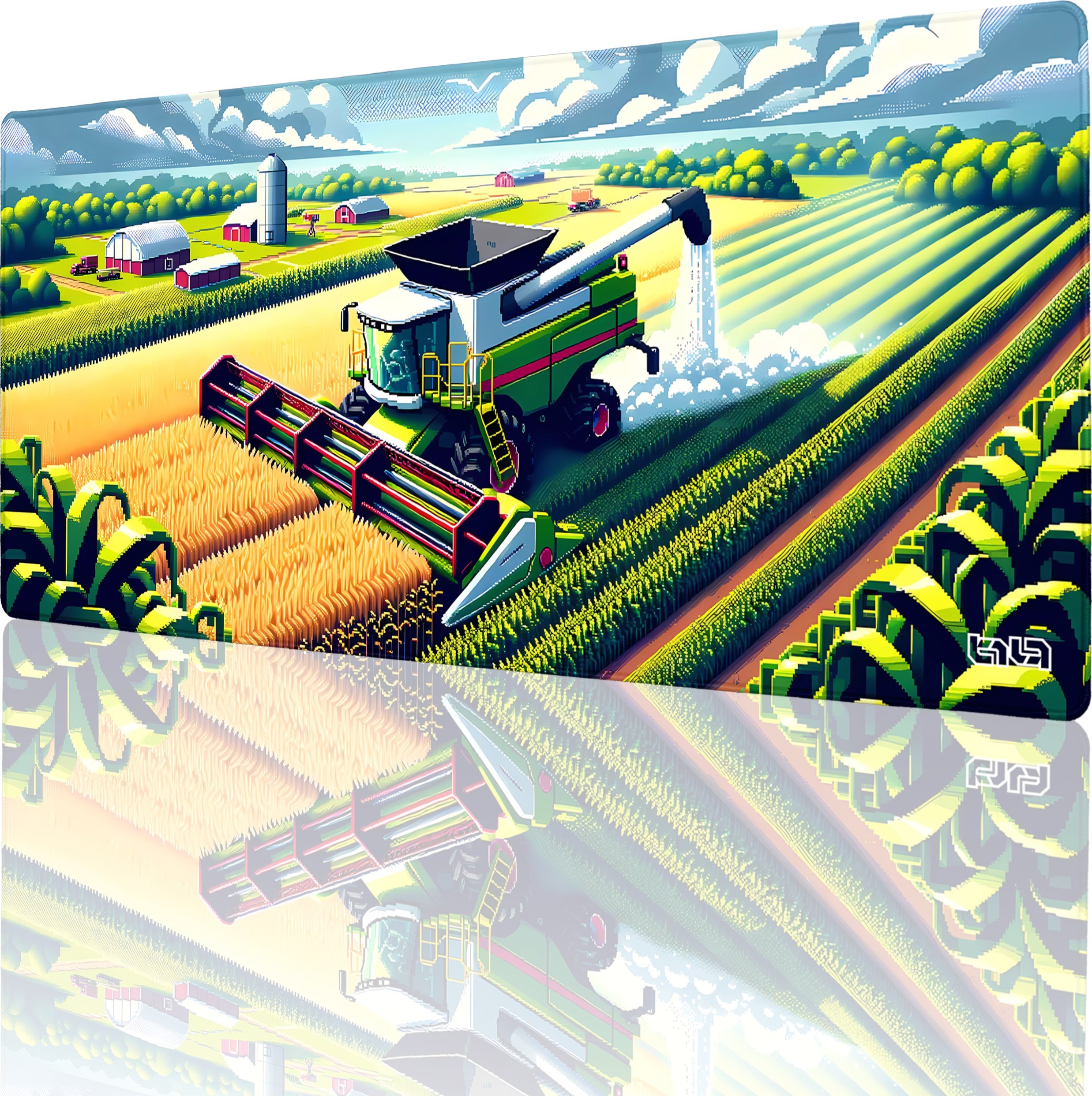 Podkładka Tilt PODKŁADKA GAMINGOWA Letnie Żniwa 90x40 TILT Wodoodporna Antypoślizgowa