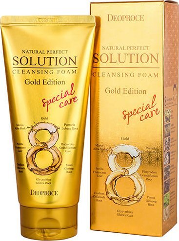 Deoproce Pianka oczyszczająca do twarzy Gold Edition Deoproce 170ml
