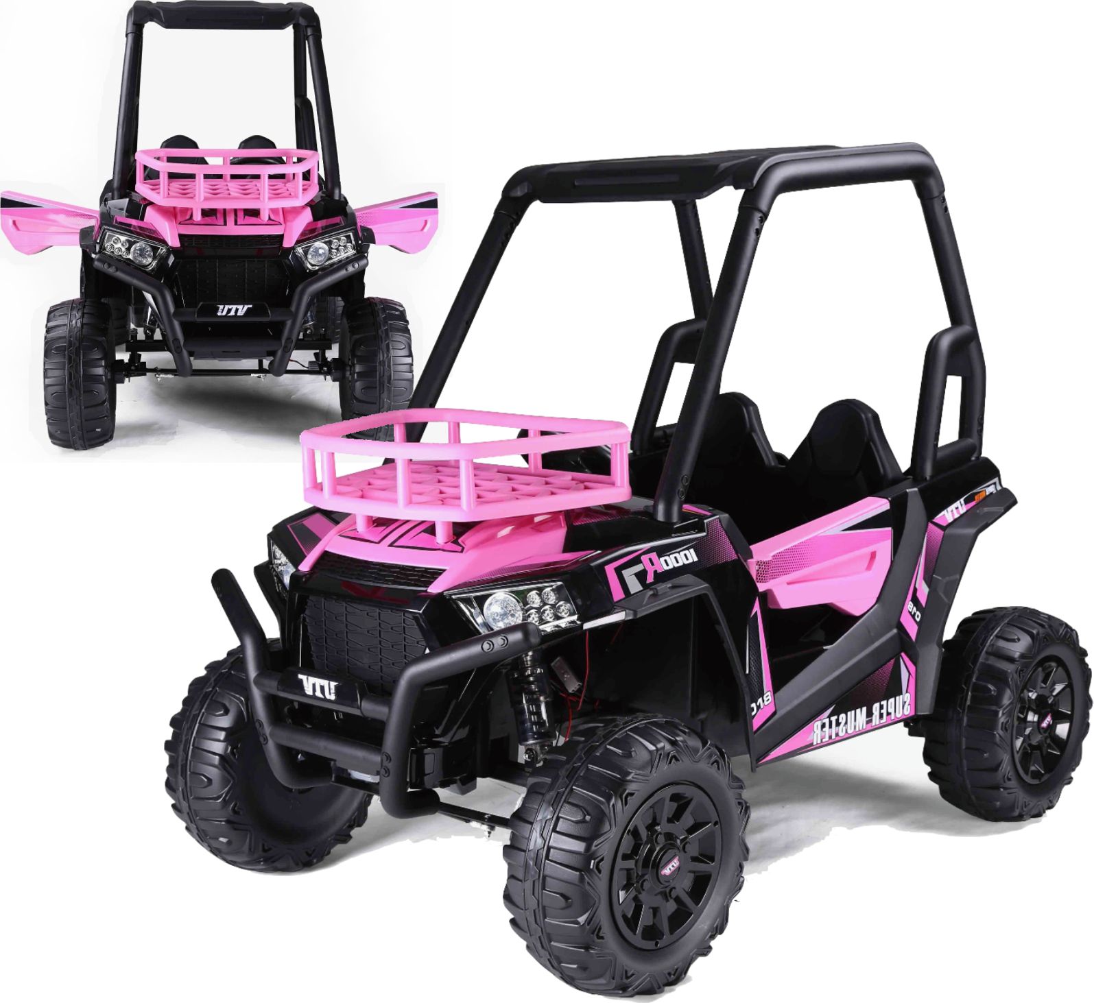 Lean Sport Auto na Akumulator JS360-1 Różowy