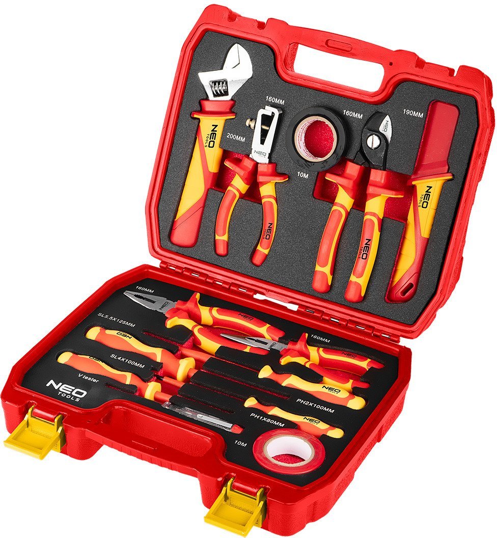 Zestaw elektryka w walizce 13 el.