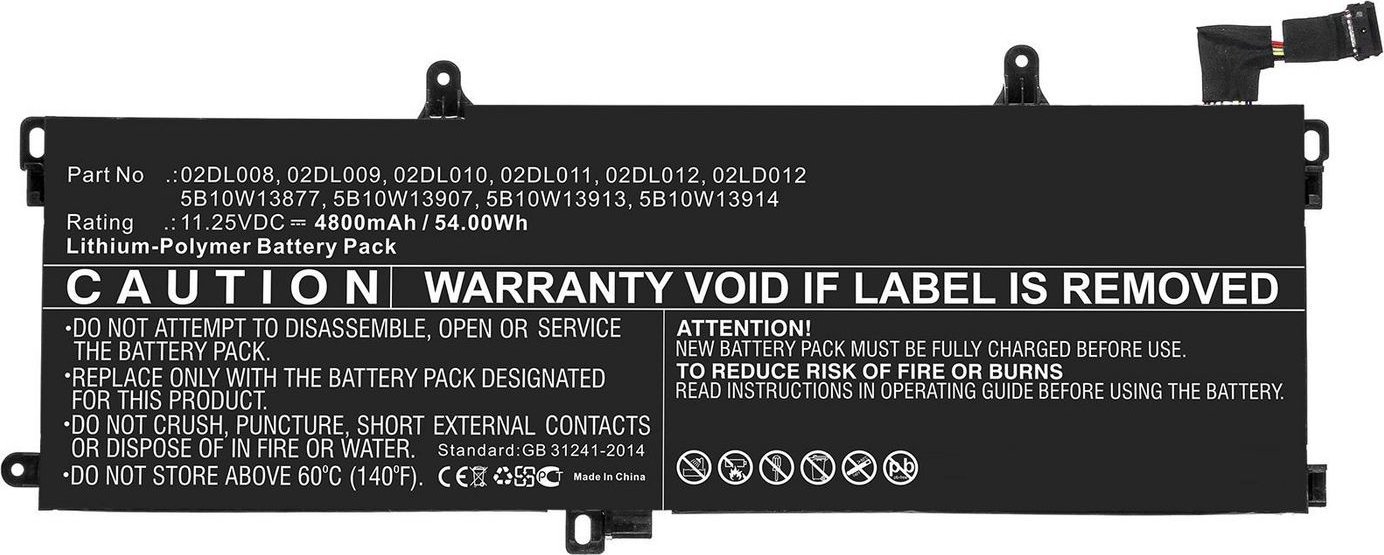 Bateria CoreParts Laptop Battery for Lenovo