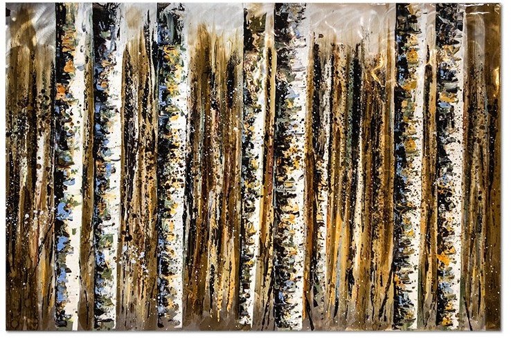 Obraz na płótnie 100x150 cm Brzezina (253971)