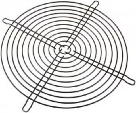 Osłona wentylatora 200mm - czarna (FGR-250B)