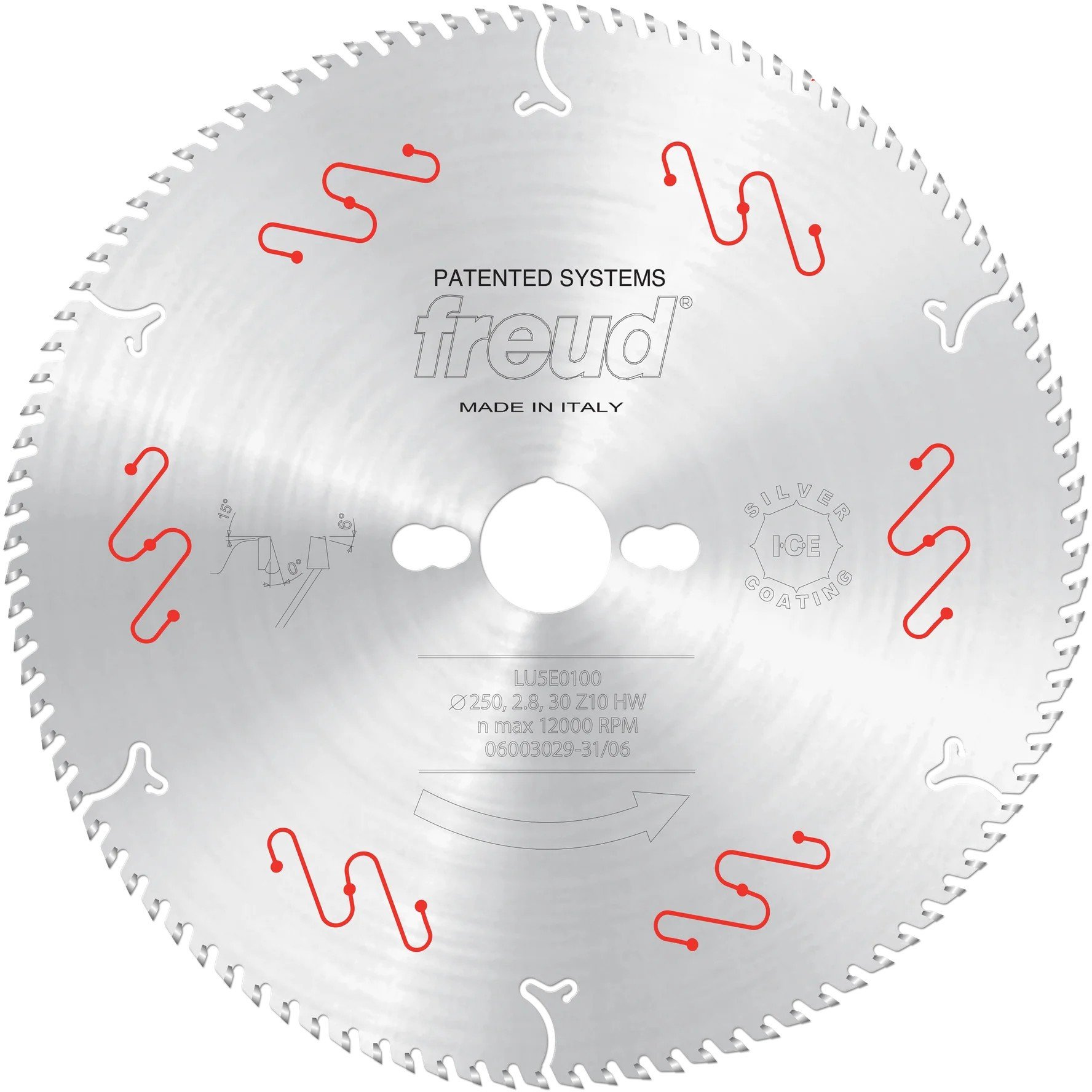 Tarcza Pil. LU5E 0100 250X30-100