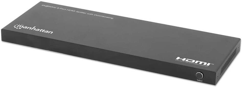 Manhattan 208451 rozgałęziacz telewizyjny HDMI 8x HDMI