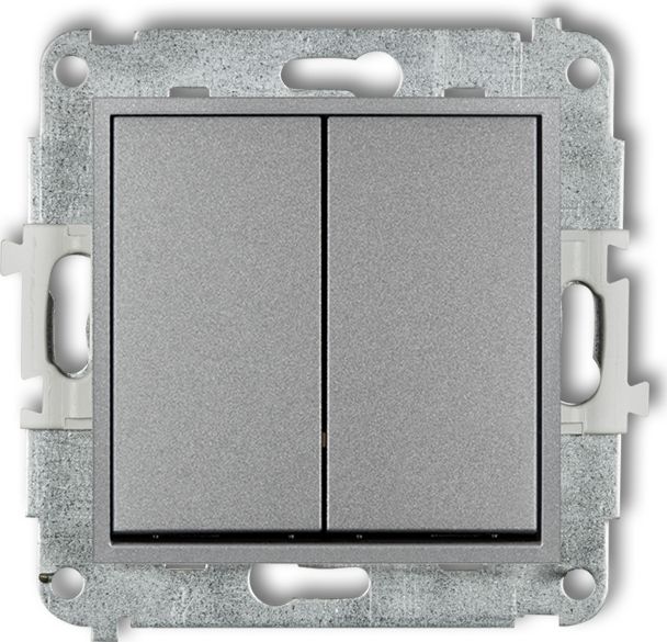 Karlik Mini Łącznik świecznikowy srebrny metalik (7MWP-2)