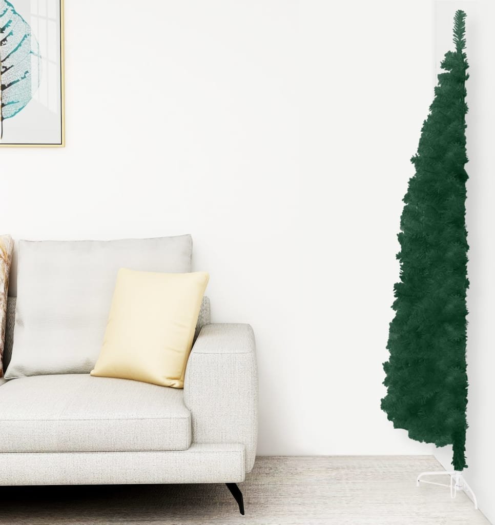 vidaXL Choinka sztuczna na stojaku Zielona