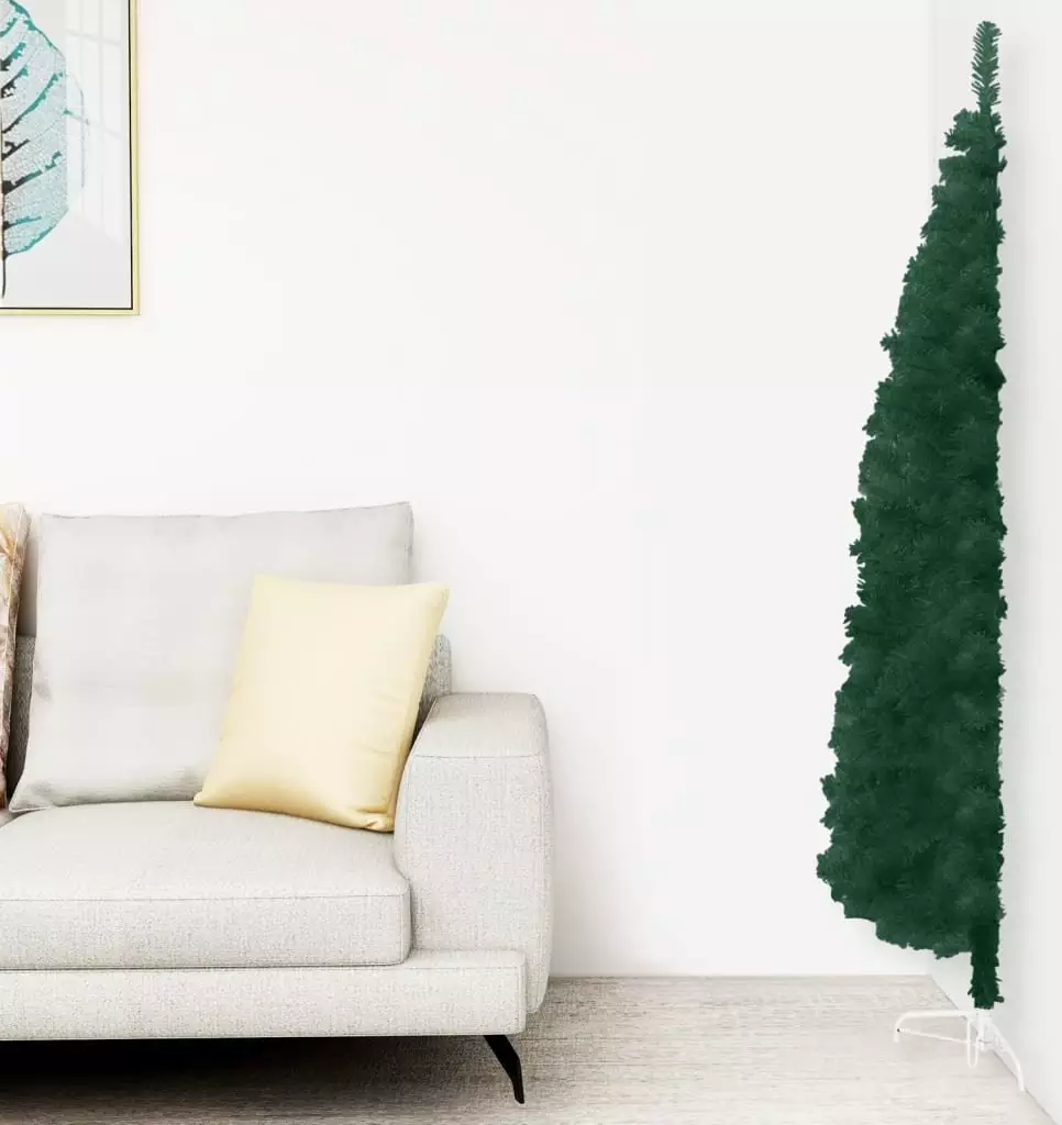 vidaXL Choinka sztuczna na stojaku Zielona
