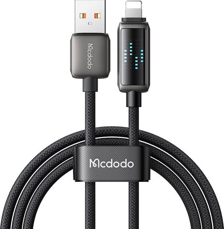 Kabel USB Mcdodo USB-A - Lightning 1.2 m Szary (CA-5250)