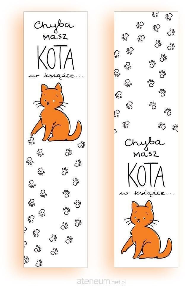 Zakładka kartonowa Masz kota w książce