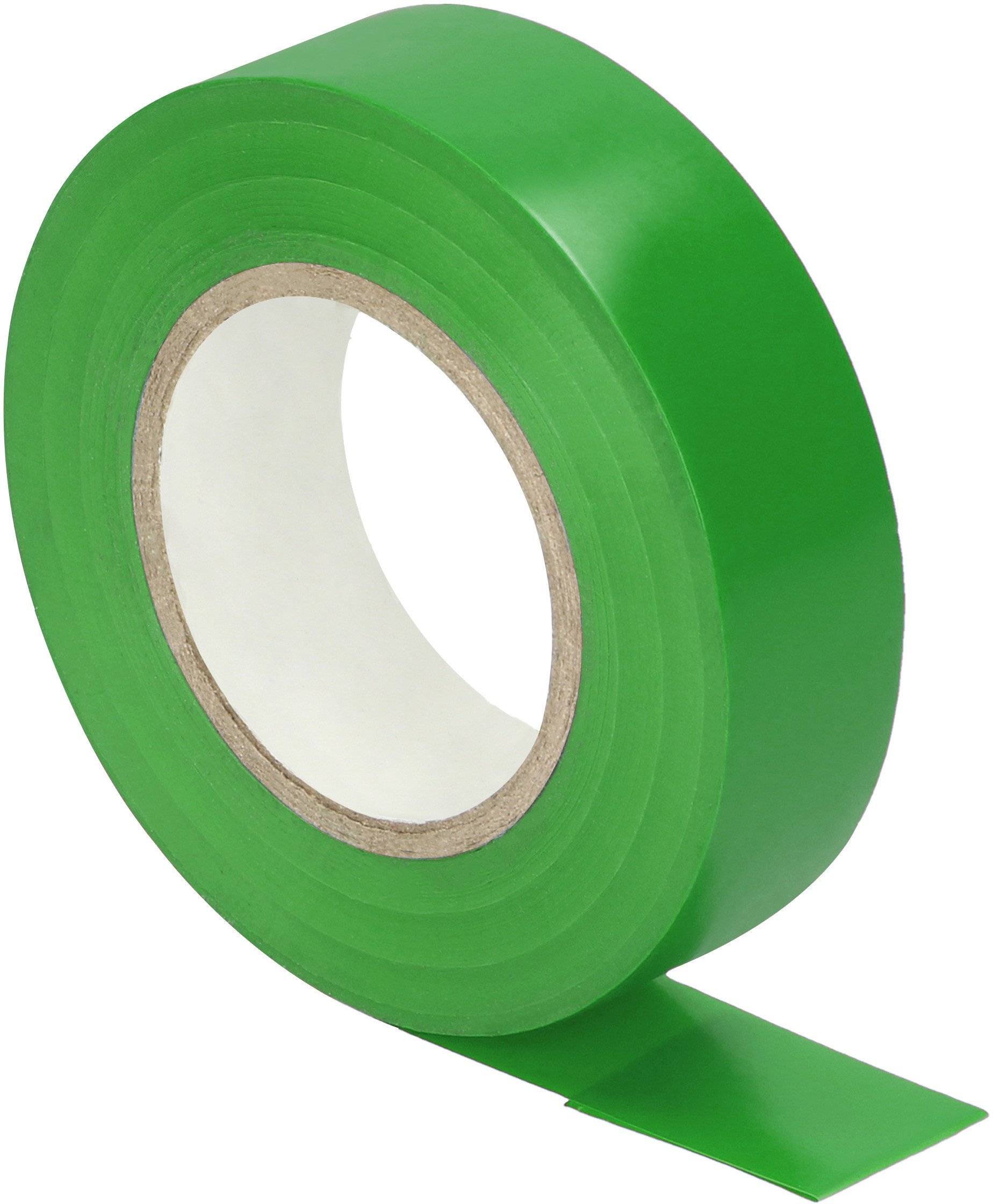 Taśma izolacyjna zielona, uniepalniona, szerokość 19mm, grubość 0,13mm, długość 20m