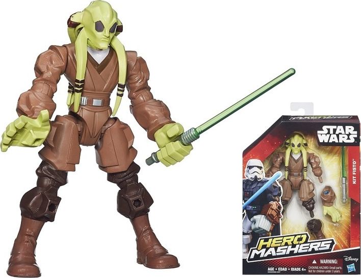 Figurka Hasbro Star Wars Hero Mashers - Kit Fisto (B3658)