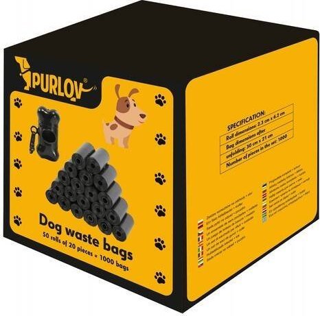 Purlov Zestaw Woreczków Na Odchody + Etui (22812)