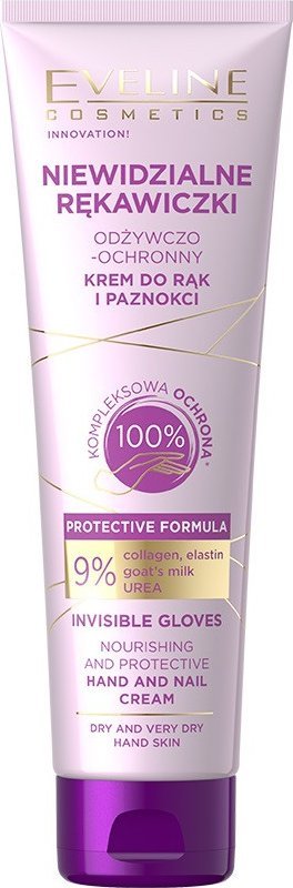 Eveline Cosmetics Niewidzialne Rękawiczki odżywczo-ochronny krem do rąk 75ml