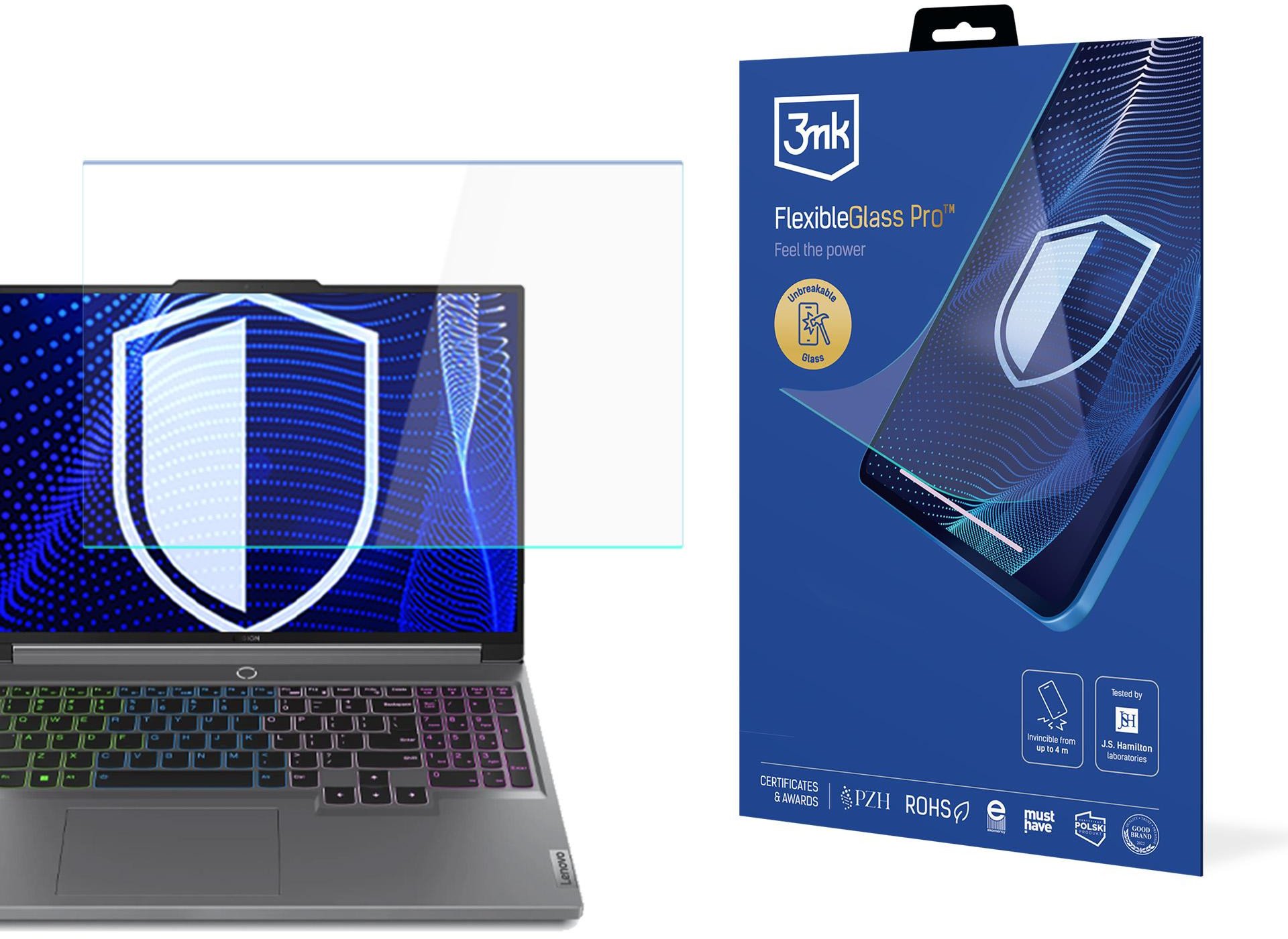 LENOVO LEGION 5 16IRX9 16 - UP TO 17 3MK FLEXIBLEGLASS PRO