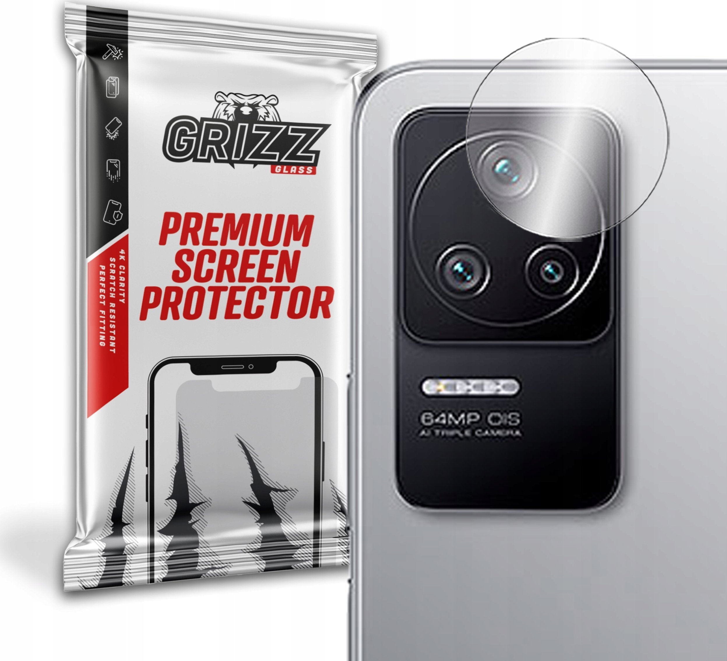 GrizzGlass Folia na tył Grizz Xiaomi POCO F4