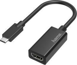 Adapter USB Hama USB-C - HDMI Czarny (002051600000)