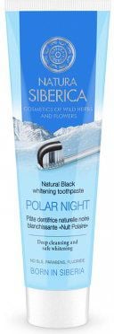 Natura Siberica Czarna Pasta Wybielająca Bez Fluoru Polar Night 100g