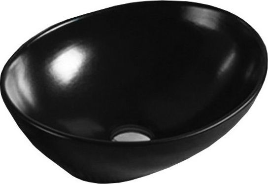 Umywalka Mexen Mexen Elza umywalka nablatowa 40 x 33 cm czarna - 21014070