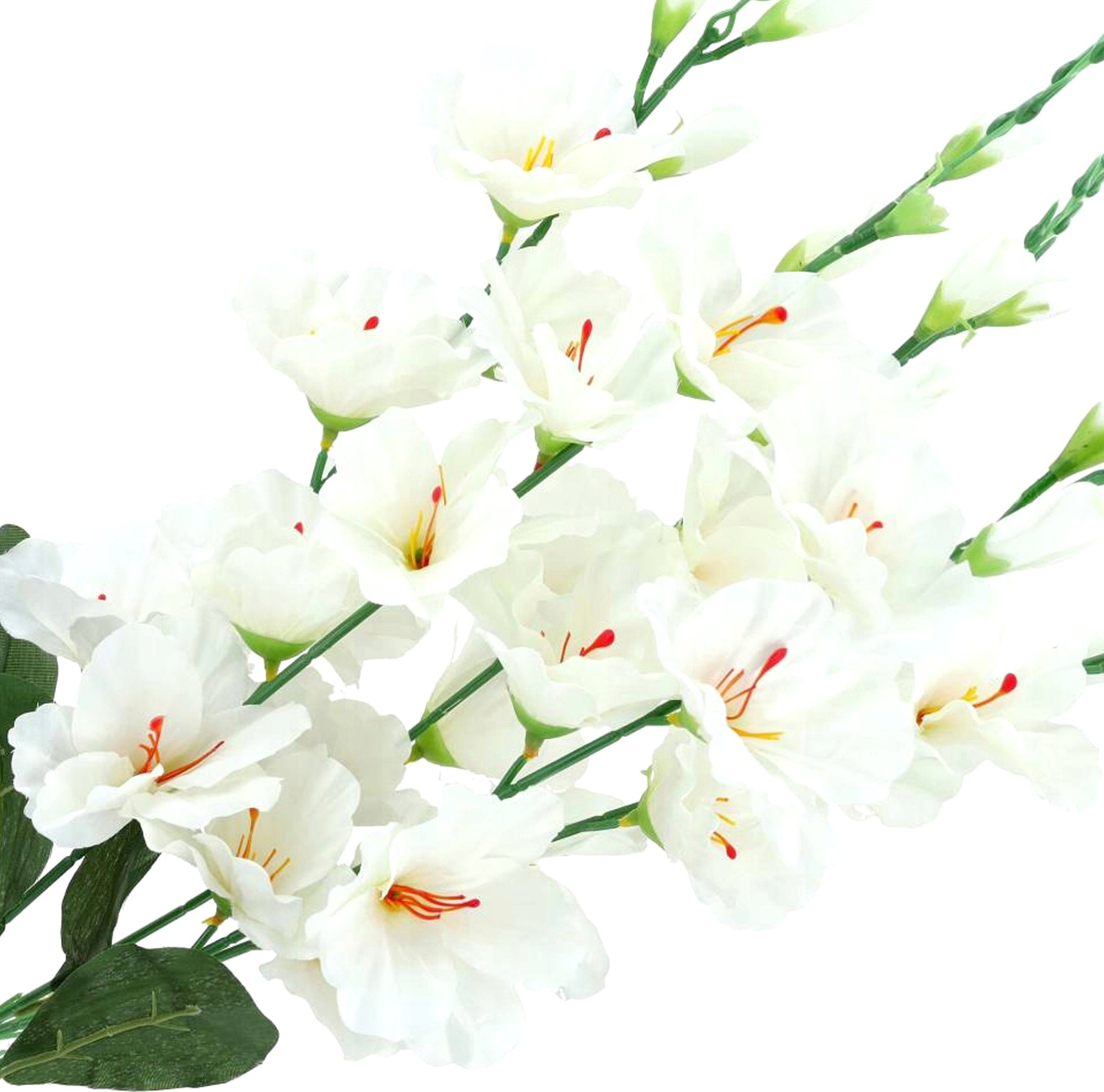 KWIATY sztuczne MIECZYKI bukiet MIECZYKÓW na STROIK wiązankę jak żywe KWIAT