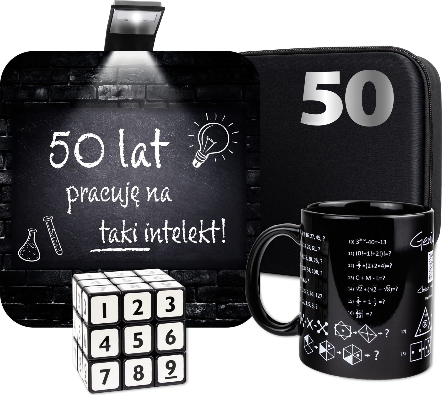 Froster Zestaw Prezentowy dla Geniusza - prezent na 50 urodziny - prezent na 50stkę