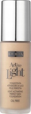 Pupa, Active-Light, Oil Free, Illuminating, Liquid Foundation, 050, Golden Beige, 30 ml For Women