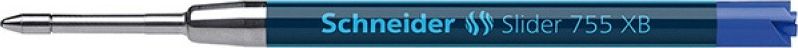 Schneider Wkład Slider 755 do długopisu SCHNEIDER , XB, format G2, niebieski