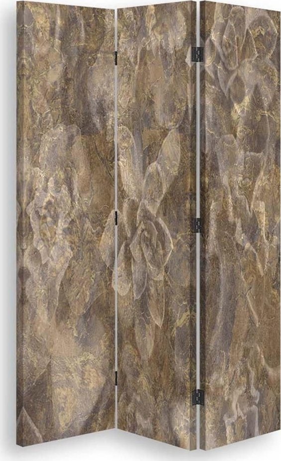 Feeby Parawan dwustronny obrotowy, Delikatny brąz - 110x170