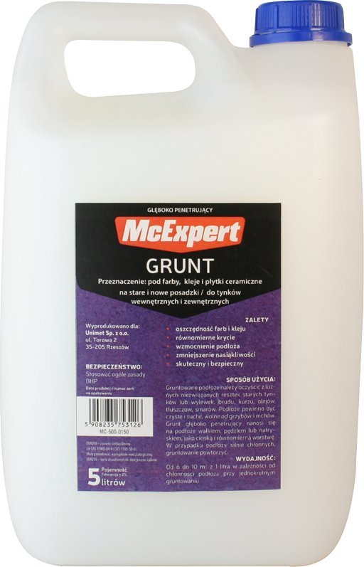 mc expert GRUNT GÅÄBOKOPENETRUJÄCY 5L