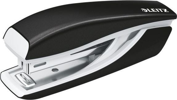 Zszywacz Leitz Zszywacz Mini metalowy Leitz WOW, czarny, 10 lat gwarancji, 10 kartek 55281095