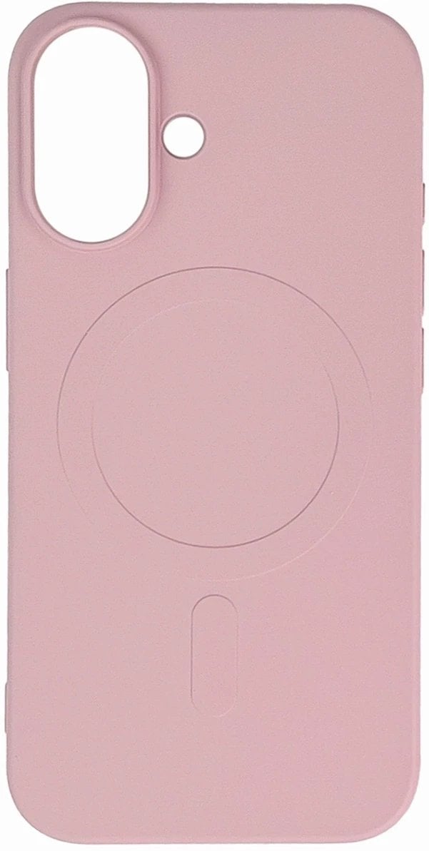 Etui Liquid Silicone Case z MagSafe na Samsung Galaxy A16 5G - różowe