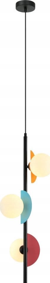 Lampa wisząca Italux Italux Nauti PND-37482-3V-MLTI lampa wisząca zwis 3x25W G9 multikolor/biała