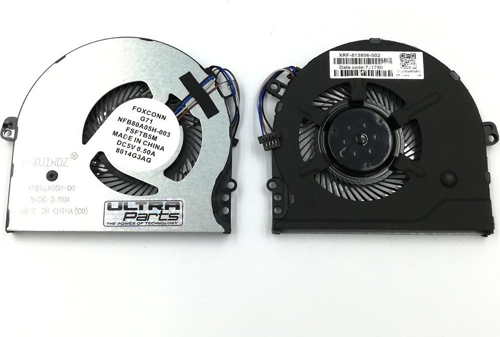 Wentylator Ultra Parts Wentylator HP PAVILION 14-BP 14BK 15-CC 15-CC502NW 15-CC503NW TPN-Q191 NFB80A05H-003 927918-001