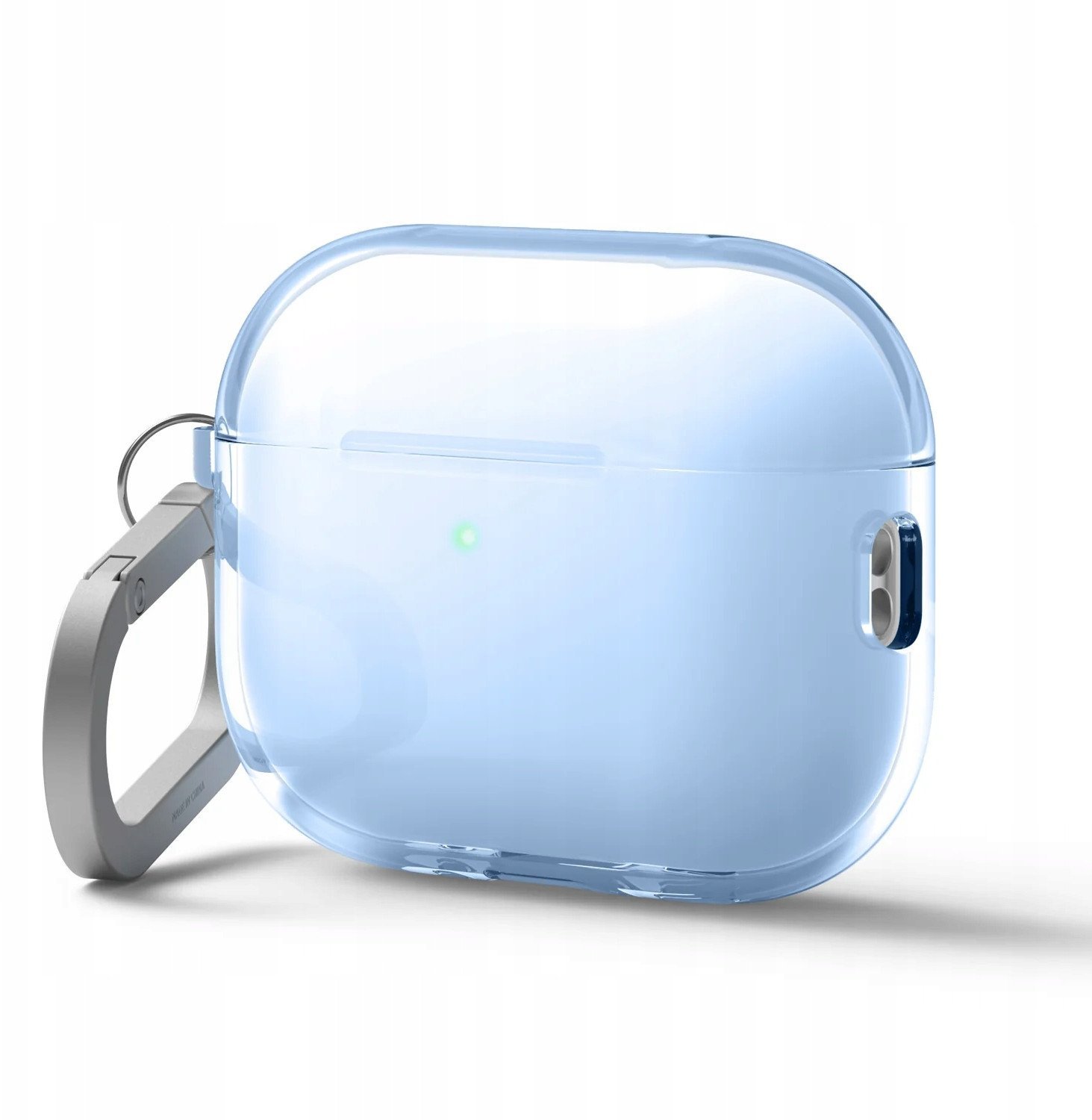 Elago AirPods Pro 3 Clear Hang Case - etui z karabińczykiem do AirPods Pro 3 niebieskie