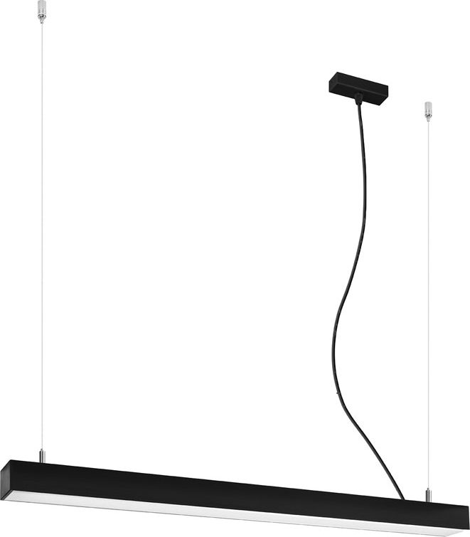 Lampa wisząca Lumes Czarna lampa wisząca z modułem LED 3000 K - EX613-Pini