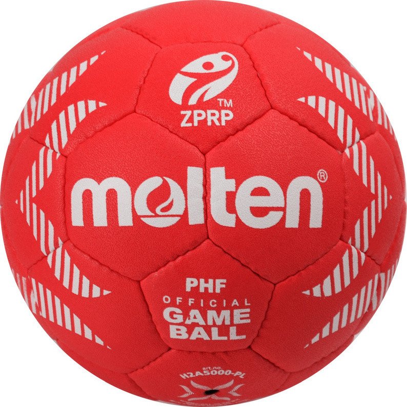 H2A5000-PL Piłka do ręcznej Molten 5000 Oficjalna piłka meczowa ZPRP roz.2