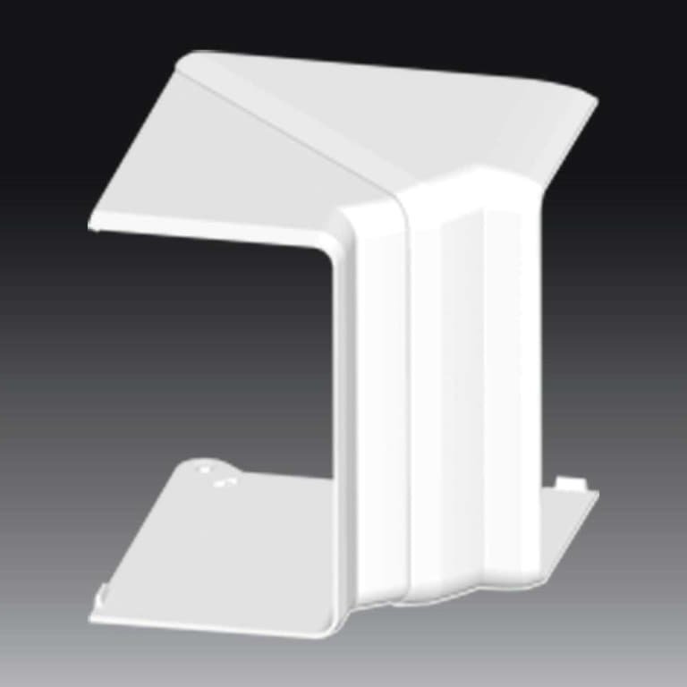 Kopos Pokrywa narożna wewnętrzna bezhalogenowa dla kanałów PK 90X55 D HF biała 8405HF_HB