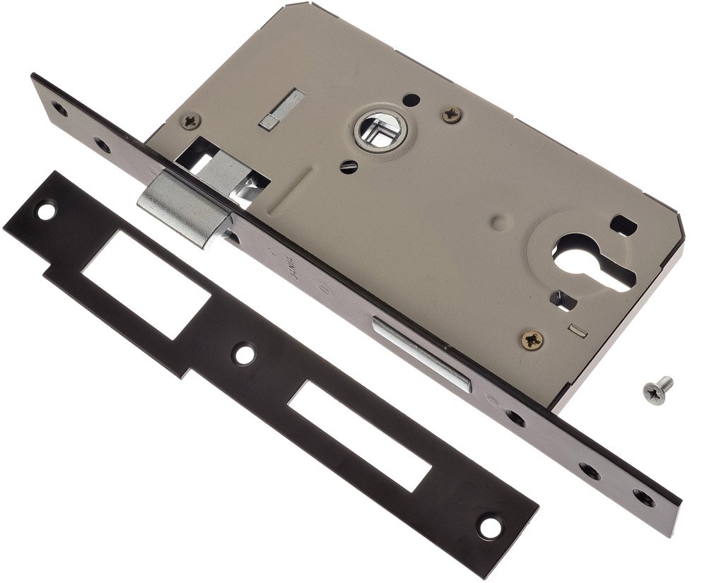 Jania Zamek wpuszczany bramowy wkład prawy 90x63 - Z112