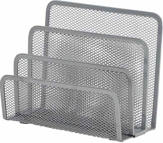 Q-Connect SORTER DO KORESPONDENCJI Q-CONNECT OFFICE SET, METALOWY, 3 PRZEGRODY, SREBRNY KF00852